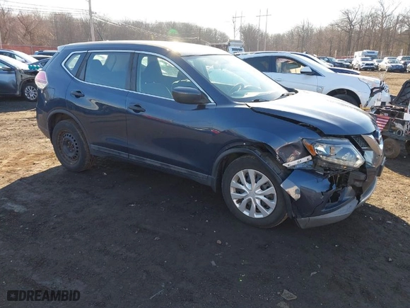 2016 Nissan Rogue SV with VIN 5N1AT2MV9GC925152, listed as a IAAI auction lot 41677934 with 118,678 mi miles. Bid and sale history available at carsss.com. Image 1.