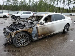 2011 BMW 7 Series 740Li with VIN WBAKB4C58BC574846, listed as a Copart auction lot 44888895 with Not Provided miles and Non Repairable. Bid and sale history available at carsss.com. Image 1.