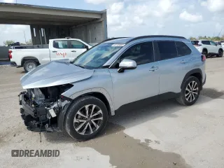 2023 Toyota Corolla Cross XLE with VIN 7MUDAAAG9PV071789, listed as a Copart auction lot 60700885 with 5,280 mi miles and Salvage title. Bid and sale history available at DreamBid. Image 1.