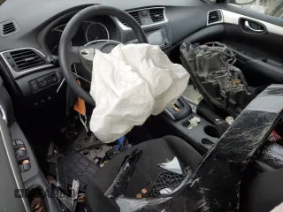 2018 Nissan Sentra S with VIN 3N1AB7AP4JY313730, listed as a Copart auction lot 44554575 with 186,111 mi miles and Salvage Title. Bid and sale history available at carsss.com. Image 8.