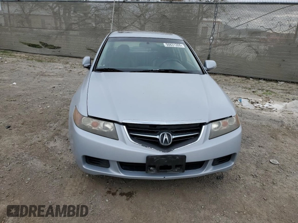 2005 Acura TSX with VIN JH4CL95835C031304, listed as a Copart auction lot 50831355 with 236,203 mi miles and Salvage title. Bid and sale history available at DreamBid. Image 5.