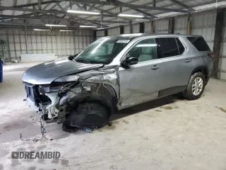 2024 Chevrolet Traverse LS with VIN 1GNESTKW0RJ139465, listed as a Copart auction lot 58363165 with Not provided miles and Salvage title. Bid and sale history available at DreamBid. Image 1.