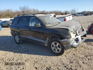 2004 Hyundai Santa Fe GLS with VIN KM8SC13E84U788632, listed as a Copart auction lot 45978345 with 265,433 mi miles and Salvage Title. Bid and sale history available at carsss.com. Image 4.