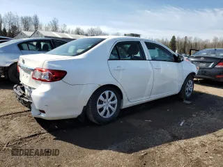 2013 Toyota Corolla L with VIN 2T1BU4EE5DC985819, listed as a Copart auction lot 48296265 with 300,310 mi miles and Salvage Title. Bid and sale history available at carsss.com. Image 3.
