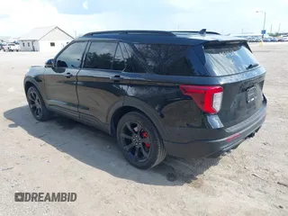 2023 Ford Explorer ST z VIN 1FM5K8GC7PGA12321, wystawiony jako IAAI lot #42125721 z przebiegiem 27 856 mil mil oraz . Historia ofert i sprzedaży dostępna na DreamBid. Obrazek 3.