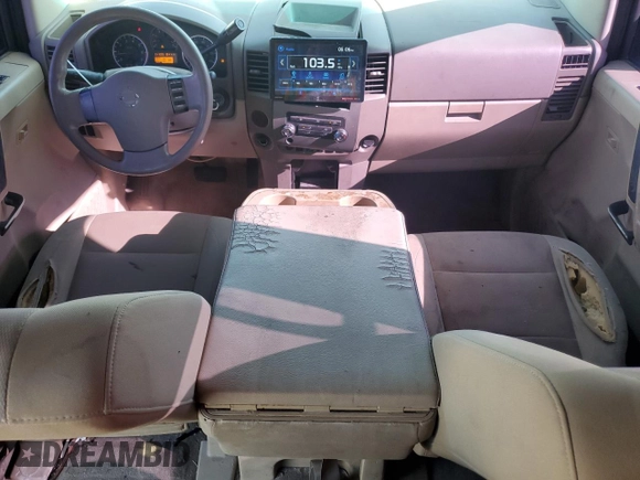 2008 Nissan Titan XE with VIN 1N6AA07D38N301724, listed as a Copart auction lot 58426715 with 211,005 mi miles and Salvage title. Bid and sale history available at DreamBid. Image 8.