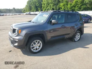 2019 Jeep Renegade Altitude with VIN ZACNJBBBXKPJ78778, listed as a Copart auction lot 60441885 with 57,202 mi miles and Salvage title. Bid and sale history available at DreamBid. Image 1.