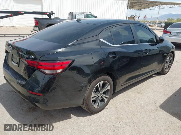 2023 Nissan Sentra SV with VIN 3N1AB8CV0PY232136, listed as a IAAI auction lot 41933940 with 40,422 mi miles and . Bid and sale history available at DreamBid. Image 4.