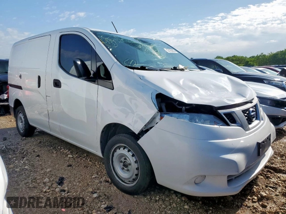 2020 Nissan NV200 Compact Cargo SV with VIN 3N6CM0KN3LK699807, listed as a Copart auction lot 52183605 with 0 mi miles and Salvage Title. Bid and sale history available at carsss.com. Image 4.