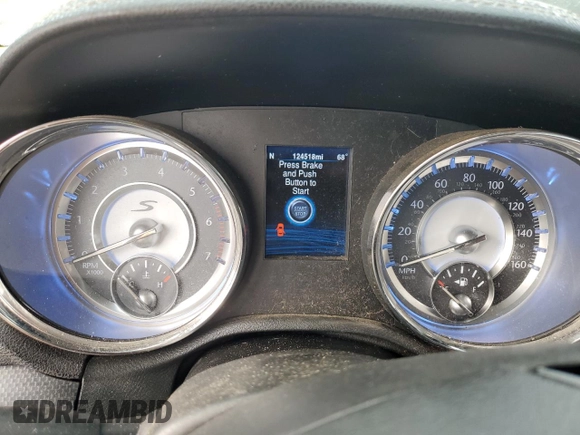 2013 Chrysler 300 with VIN 2C3CCABT0DH691022, listed as a Copart auction lot 84861724 with 124,518 mi miles and Salvage Title. Bid and sale history available at carsss.com. Image 9.