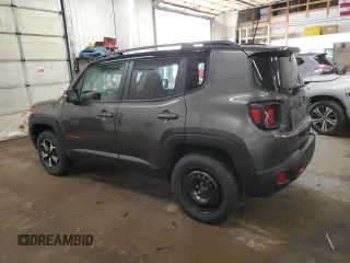 2020 Jeep Renegade Trailhawk with VIN ZACNJBC14LPL30285, listed as a Copart auction lot 54767445 with 36,851 mi miles and Salvage title. Bid and sale history available at DreamBid. Image 2.