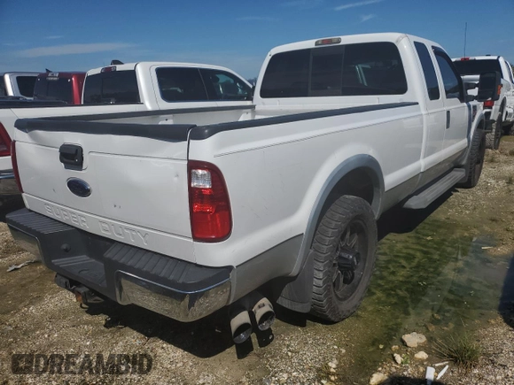 2008 Ford Super Duty F-250 SRW XL with VIN 1FTSX20R48EB48343, listed as a Copart auction lot 72230754 with 81,807 mi miles and Salvage Title. Bid and sale history available at carsss.com. Image 3.