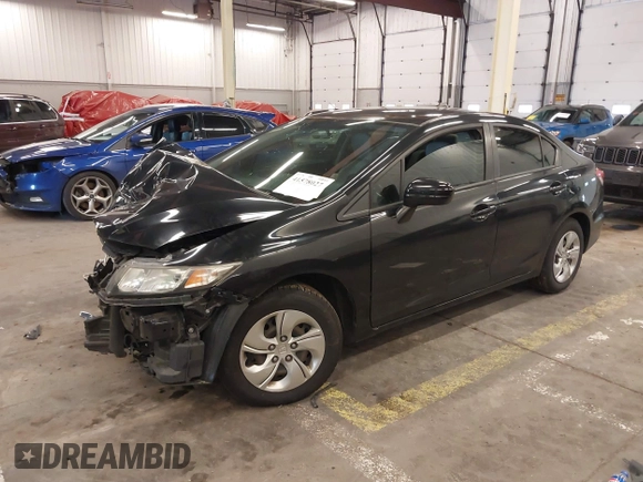 2014 Honda Civic LX z VIN 19XFB2F56EE007360, wystawiony jako IAAI lot #41578027 z przebiegiem 52 861 mil mil oraz . Historia ofert i sprzedaży dostępna na DreamBid. Obrazek 18.