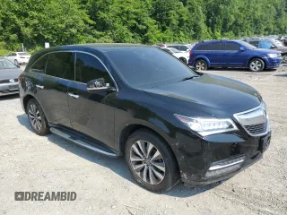2015 Acura MDX Technology z VIN 5FRYD4H66FB012556, wystawiony jako Copart lot #59626515 z przebiegiem Nie podano mil oraz Czysty tytuł • Clean title. Historia ofert i sprzedaży dostępna na DreamBid. Obrazek 4.