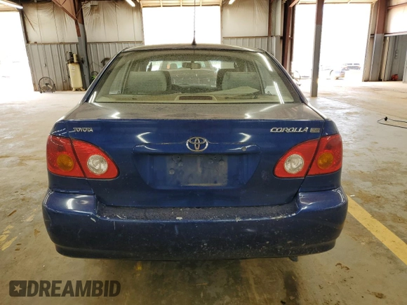 2003 Toyota Corolla CE with VIN JTDBR32E230003267, listed as a Copart auction lot 51008465 with 251,516 mi miles and Clean Title. Bid and sale history available at DreamBid. Image 6.