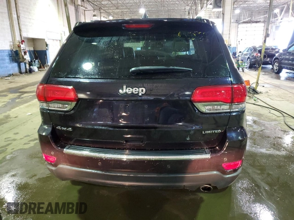 2018 Jeep Grand Cherokee Sterling Edition with VIN 1C4RJFBG0JC400464, listed as a Copart auction lot 48332654 with 0 mi miles and Salvage Title. Bid and sale history available at carsss.com. Image 6.