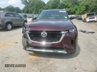 2024 Mazda CX-90 Premium Plus with VIN JM3KKEHD6R1100528, listed as a Copart auction lot 59293835 with 29,241 mi miles and Salvage title. Bid and sale history available at DreamBid. Image 14.