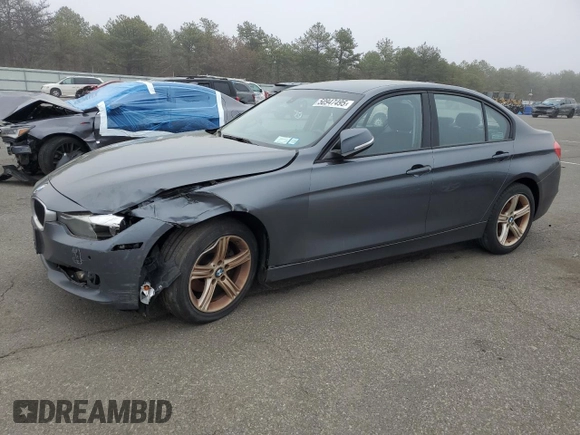 2015 BMW 3 Series 320i xDrive with VIN WBA3C3C57FP664516, listed as a Copart auction lot 50947495 with 46,686 mi miles and Salvage Title. Bid and sale history available at carsss.com. Image 1.