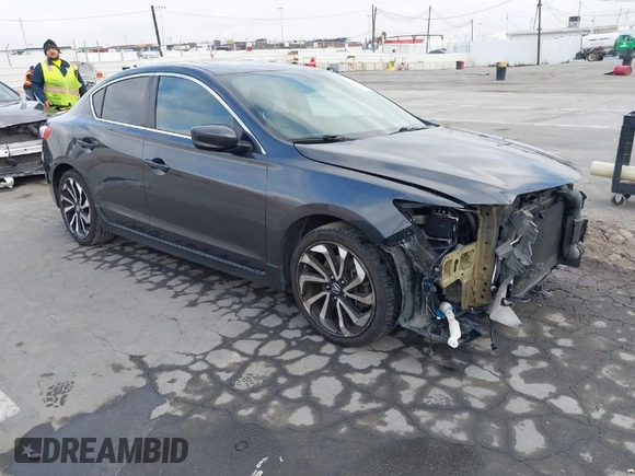 2016 Acura ILX w/Premium/A-SPEC Pkg with VIN 19UDE2F80GA003420, listed as a IAAI auction lot 42023333 with 155,568 mi miles. Bid and sale history available at carsss.com. Image 1.