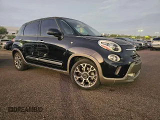 2014 FIAT 500L Trekking with VIN ZFBCFADH1EZ008292, listed as a Copart auction lot 83995794 with 117,921 mi miles and Clean Title. Bid and sale history available at carsss.com. Image 1.