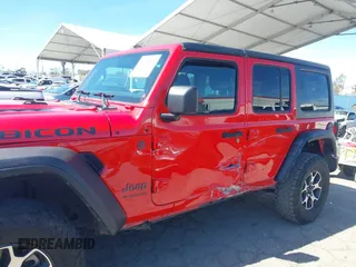 2022 Jeep Wrangler Unlimited Rubicon с VIN 1C4HJXFN5NW129979, выставлен на аукционе IAAI как лот 41725512 с пробегом 36 578 миль миль и . История ставок и продаж доступна на DreamBid. Изображение 6.