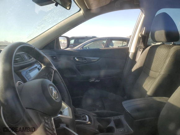 2019 Nissan Rogue SV with VIN KNMAT2MT7KP555579, listed as a Copart auction lot 47001515 with 103,112 mi miles and Salvage Title. Bid and sale history available at carsss.com. Image 7.