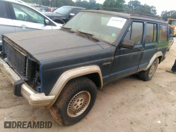 1993 Jeep Cherokee Country with VIN 1J4FJ78S0PL519025, listed as a IAAI auction lot 42409707 with 162,231 mi miles and . Bid and sale history available at DreamBid. Image 2.