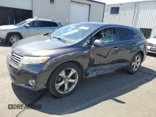 2012 Toyota Venza LE with VIN 4T3ZK3BB4CU051258, listed as a Copart auction lot 56675905 with 137,750 mi miles and Salvage title. Bid and sale history available at DreamBid. Image 1.