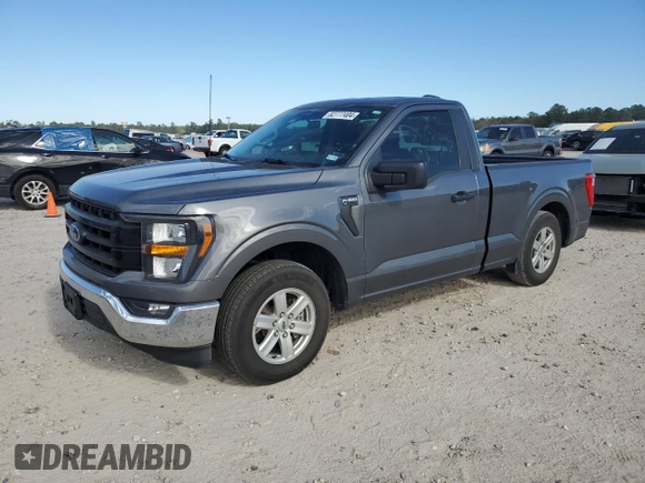 2023 Ford F-150 XL with VIN 1FTMF1C53PKG19476, listed as a Copart auction lot 82777404 with 14,278 mi miles and Clean Title. Bid and sale history available at carsss.com. Image 1.