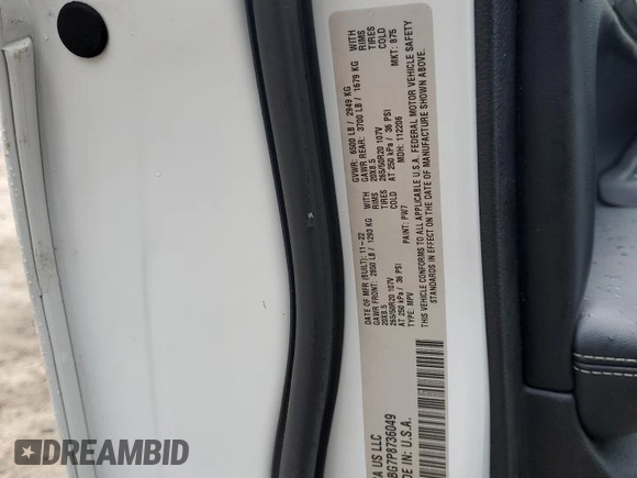 2023 Jeep Grand Cherokee Limited z VIN 1C4RJKBG7P8736049, wystawiony jako Copart lot #57959355 z przebiegiem 52 516 mil mil oraz Szkoda całkowita • Salvage title. Historia ofert i sprzedaży dostępna na DreamBid. Obrazek 13.