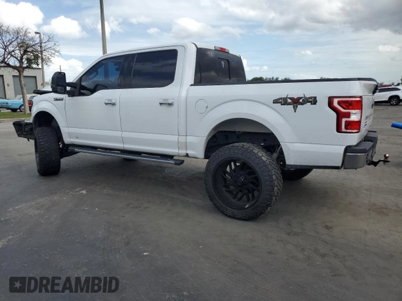 2018 Ford F-150 XL with VIN 1FTEW1EG5JKD91555, listed as a Copart auction lot 52226745 with 94,172 mi miles and Salvage Title. Bid and sale history available at DreamBid. Image 2.