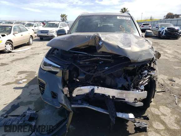 2022 BMW X5 xDrive40i with VIN 5UXCR6C01N9M94890, listed as a Copart auction lot 45261973 with Not Provided miles. Bid and sale history available at carsss.com. Image 5.