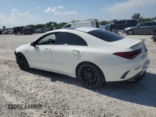 2021 Mercedes-Benz CLA 35 AMG with VIN W1K5J5BB5MN220635, listed as a Copart auction lot 58544855 with 48,776 mi miles and Salvage title. Bid and sale history available at DreamBid. Image 2.