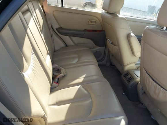 1999 Lexus RX 300 Luxury SUV with VIN JT6HF10U7X0011461, listed as a IAAI auction lot 41685697 with 144,310 mi miles. Bid and sale history available at carsss.com. Image 8.