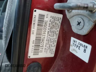 1997 Honda Accord LX with VIN 1HGCD5637VA275710, listed as a Copart auction lot 69041584 with 197,622 mi miles and Salvage Title. Bid and sale history available at carsss.com. Image 13.