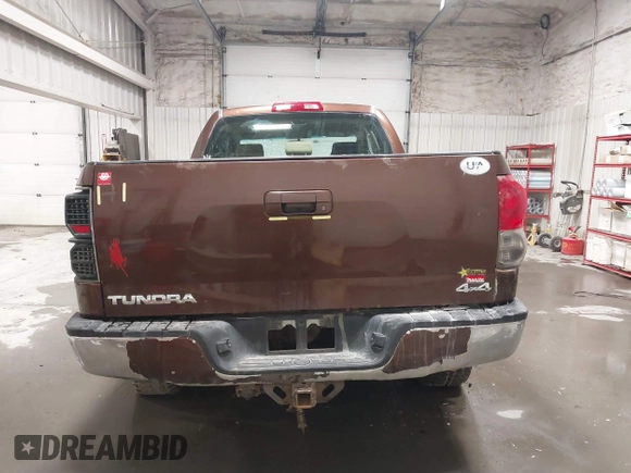 2007 Toyota Tundra SR5 with VIN 5TFBT54187X007232, listed as a IAAI auction lot 41848302 with 168,324 mi miles and . Bid and sale history available at DreamBid. Image 16.