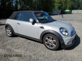 2011 MINI Convertible with VIN WMWZN3C55BT265139, listed as a Copart auction lot 58624955 with 108,374 mi miles and Clean title. Bid and sale history available at DreamBid. Image 4.
