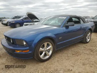 2007 Ford Mustang GT Deluxe with VIN 1ZVHT85H175225917, listed as a Copart auction lot 84885124 with 37,957 mi miles and Clean Title. Bid and sale history available at carsss.com. Image 1.