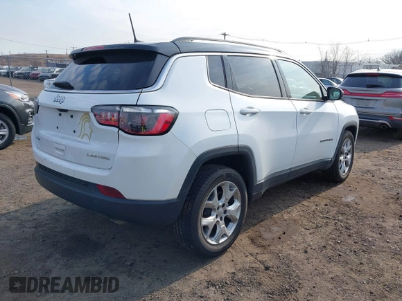2022 Jeep Compass High Altitude with VIN 3C4NJDCB9NT130392, listed as a IAAI auction lot 41774217 with 47,429 mi miles and . Bid and sale history available at DreamBid. Image 4.