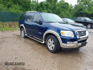 2007 Ford Explorer Eddie Bauer z VIN 1FMEU74EX7UB36790, wystawiony jako IAAI lot #42370176 z przebiegiem 178 660 mil mil oraz . Historia ofert i sprzedaży dostępna na DreamBid. Obrazek 1.