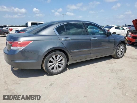 2011 Honda Accord EX with VIN 1HGCP3F76BA013574, listed as a Copart auction lot 61876095 with 144,379 mi miles and Salvage title. Bid and sale history available at DreamBid. Image 3.