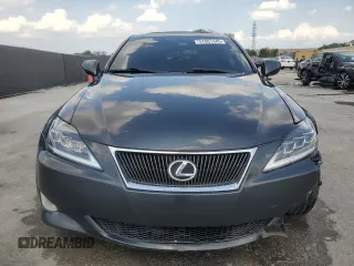 2008 Lexus IS 250 with VIN JTHBK262182070533, listed as a Copart auction lot 57807445 with 189,869 mi miles and Salvage title. Bid and sale history available at DreamBid. Image 5.