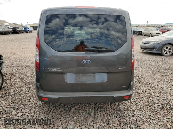 2017 Ford Transit Connect XLT z VIN NM0GE9F70H1338655, wystawiony jako Copart lot #87490064 z przebiegiem 95 902 mil mil oraz Szkoda całkowita • Salvage title. Historia ofert i sprzedaży dostępna na DreamBid. Obrazek 6.