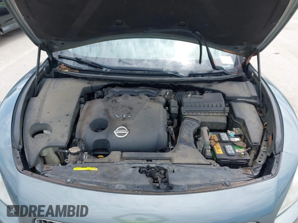 2011 Nissan Maxima S with VIN 1N4AA5AP6BC860597, listed as a IAAI auction lot 42537322 with 125,210 mi miles and . Bid and sale history available at DreamBid. Image 10.