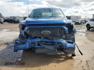 2022 Ford F-150 XL with VIN 1FTEW1EP3NFA76820, listed as a Copart auction lot 52161725 with 32,265 mi miles and Salvage Title. Bid and sale history available at carsss.com. Image 5.