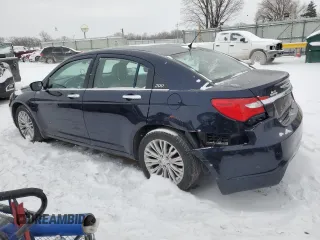 2012 Chrysler 200 Limited with VIN 1C3CCBCG2CN162104, listed as a Copart auction lot 45148505 with 129,003 mi miles and Salvage Title. Bid and sale history available at DreamBid. Image 2.