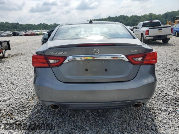 2016 Nissan Maxima Platinum with VIN 1N4AA6APXGC423117, listed as a Copart auction lot 62644725 with 131,837 mi miles and Salvage title. Bid and sale history available at DreamBid. Image 6.
