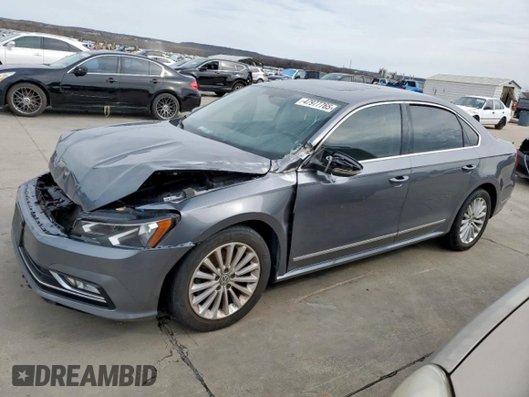 2016 Volkswagen Passat SE с VIN 1VWBT7A36GC004710, выставлен на аукционе Copart как лот 47977765 с пробегом Не указан миль и Списание • Salvage title. История ставок и продаж доступна на DreamBid. Изображение 1.