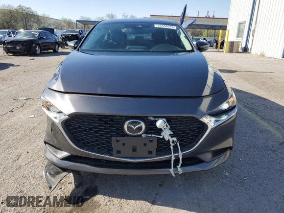 2021 Mazda 3 Select with VIN 3MZBPABL6MM250571, listed as a Copart auction lot 54455515 with 33,460 mi miles and Salvage title. Bid and sale history available at DreamBid. Image 5.