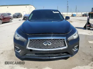 2019 Infiniti Q50 Luxe with VIN JN1EV7AP6KM517703, listed as a Copart auction lot 44838445 with 68,582 mi miles and Clean title. Bid and sale history available at DreamBid. Image 5.